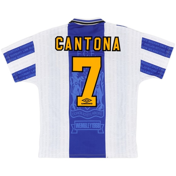 1994-96 Manchester United Third Shirt Cantona #7 - 6/10 - (M)