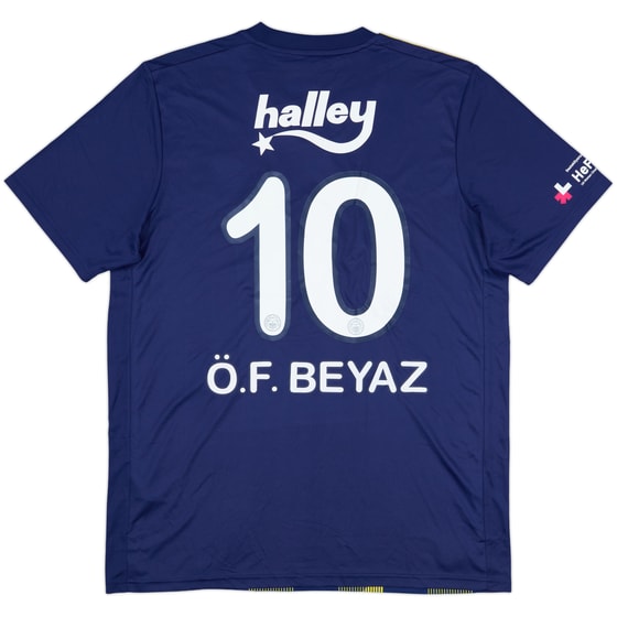 2019-20 Fenerbahce Home Shirt O.F.Beyaz #10 - 8/10 - (M)