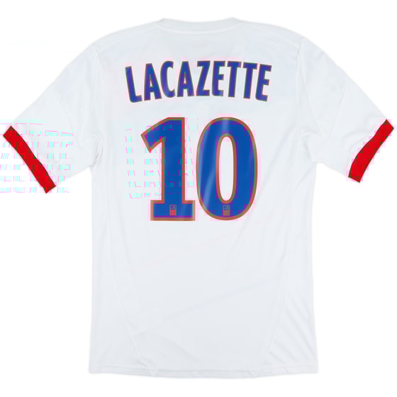 2012-13 Lyon Home Shirt Lacazette #10 - 10/10 - (S)