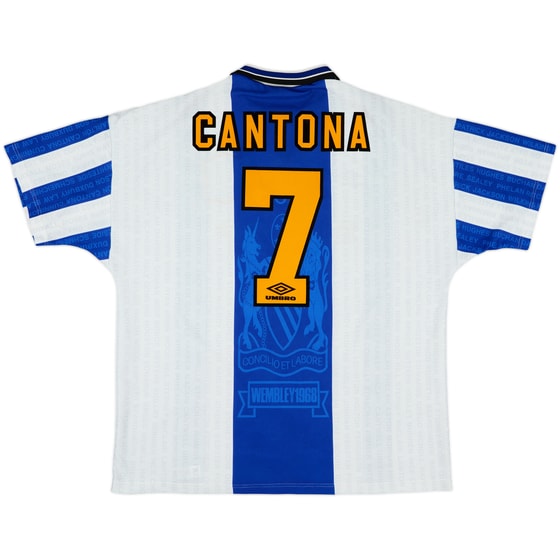 1994-96 Manchester United Third Shirt Cantona #7 - 10/10 - (XXL)