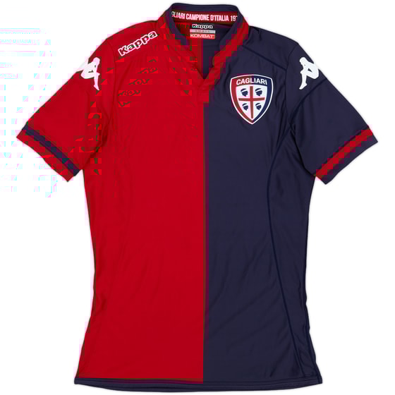2015-16 Cagliari Home Shirt - 9/10 - (S)