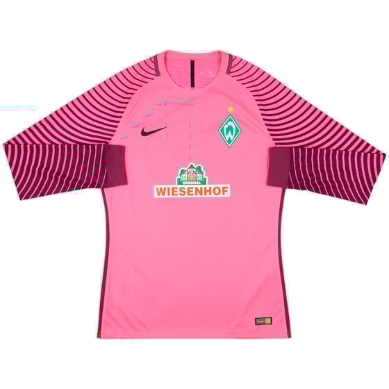 2016-17 Werder Bremen Authentic GK Shirt - 10/10 - (L)