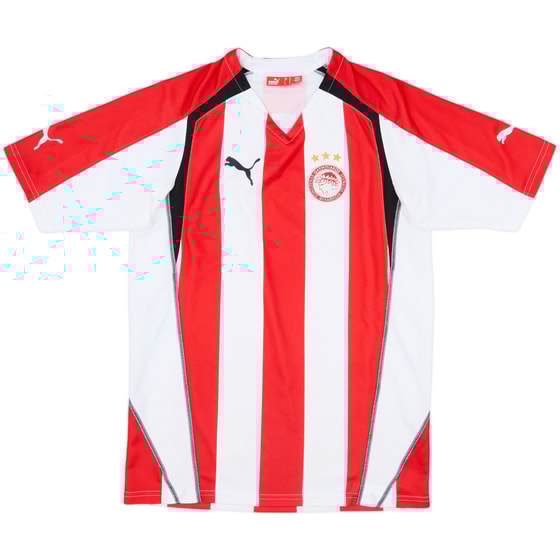 2005-06 Olympiakos Home Shirt - 9/10 - (M)