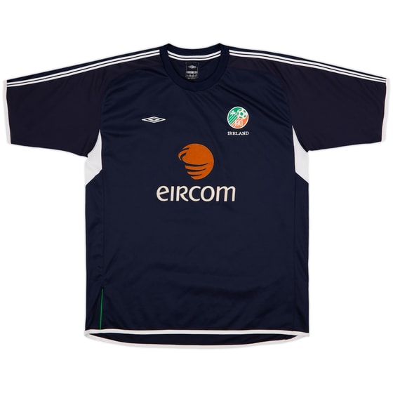 2002-03 Ireland Umbro Training Shirt - 8/10 - (XL)