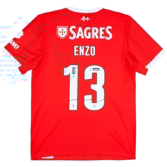 2022-23 Benfica Home Shirt Enzo #13 (M)