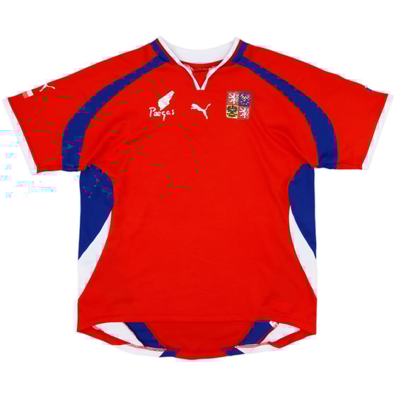 2000-02 Czech Republic Basic Home Shirt - 6/10 - (L)