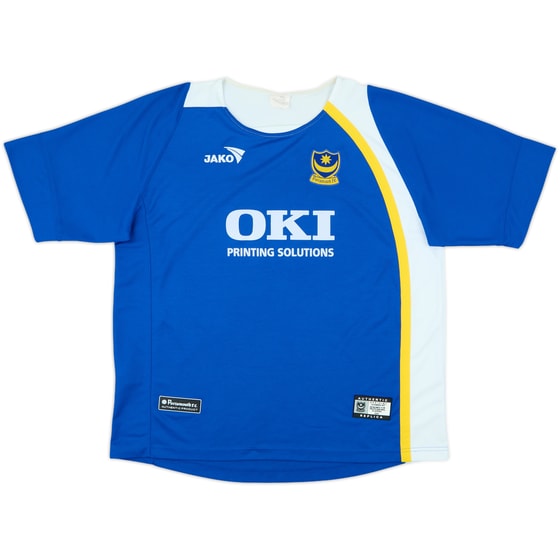 2005-06 Portsmouth Home Shirt - 8/10 - (M)