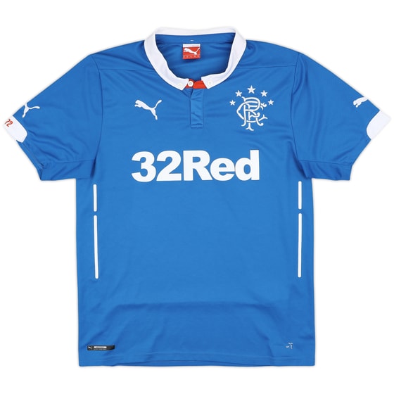 2014-15 Rangers Home Shirt - 8/10 - (M)