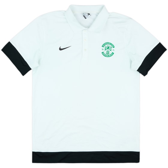 2013-14 Hibernian Nike Polo Shirt - 9/10 - (L)