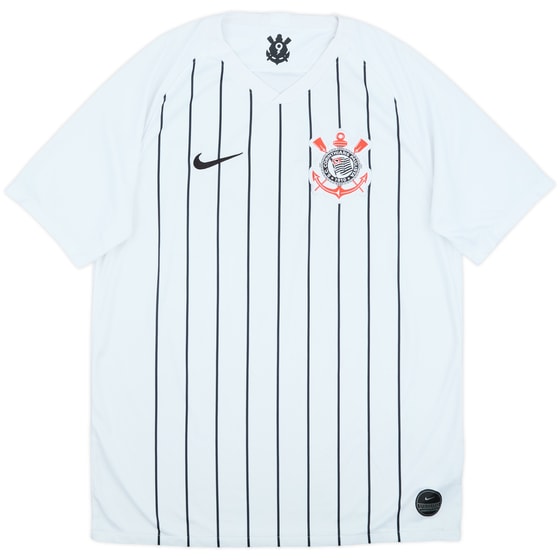 2019 Corinthians Home Shirt - 9/10 - (L)
