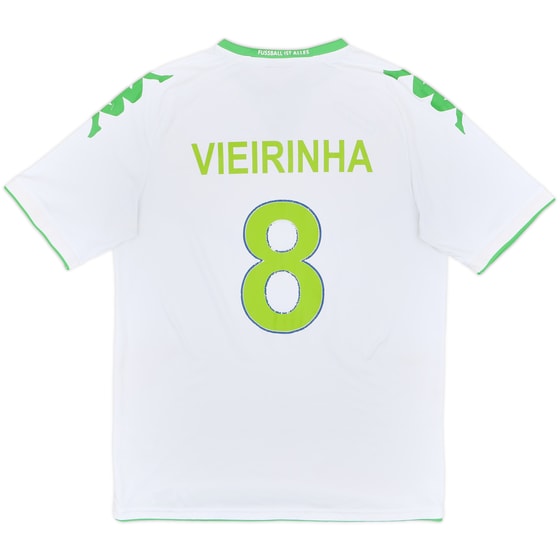 2015-16 Wolfsburg Home Shirt Vierinha #8 - 5/10 - (M)