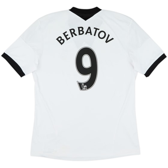 2013-14 Fulham Home Shirt Berbatov #9 - 8/10 - (XL)