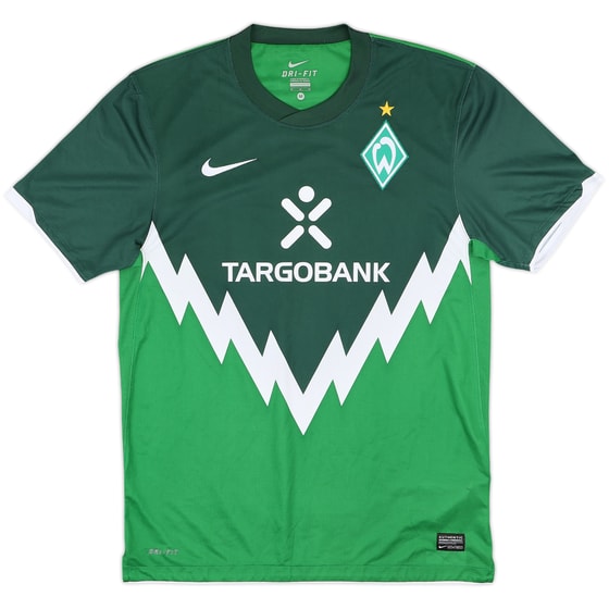 2010-11 Werder Bremen Home Shirt - 10/10 - (M)