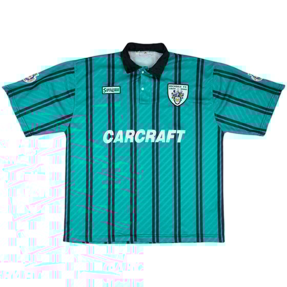 1995-96 Rochdale Match Issue Away Shirt #9
