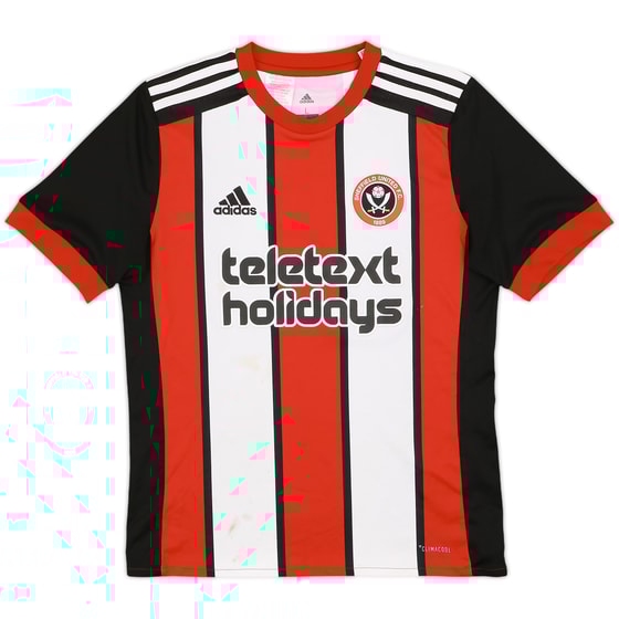 2017-18 Sheffield United Home Shirt - 6/10 - (L.Boys)