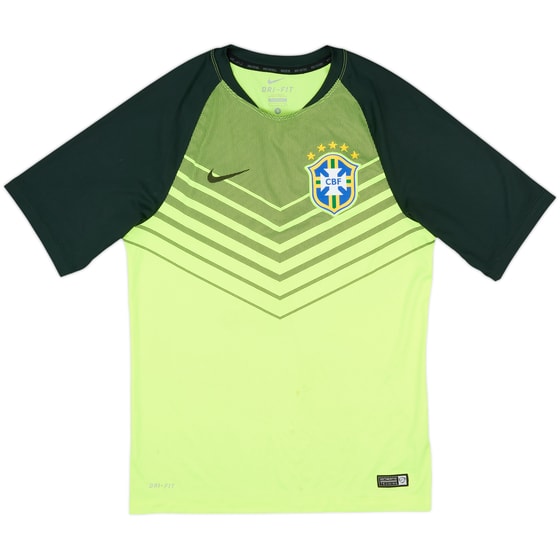 2014-15 Brazil Nike Training Shirt - 7/10 - (S)