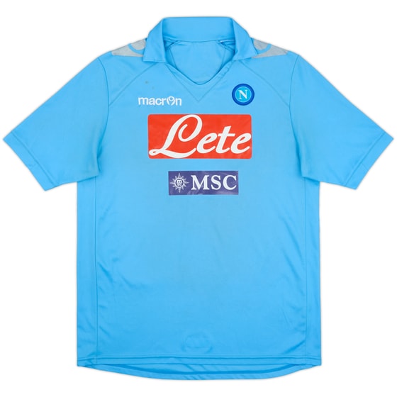 2011-12 Napoli Home Shirt - 4/10 - (L)