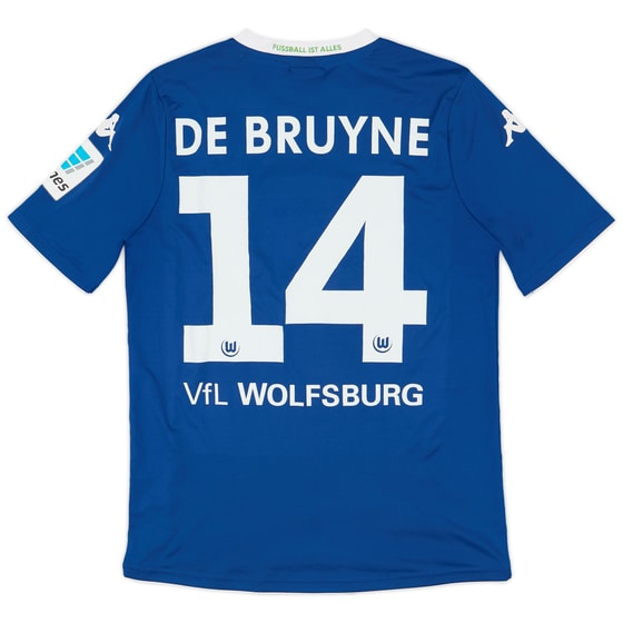 2014-15 Wolfsburg Third Shirt De Bruyne #14 - 6/10 - (M)
