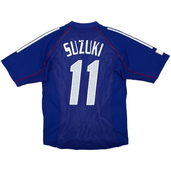 2002-04 Japan Player Issue Home Shirt Suzuki #11 - 6/10 - (M)