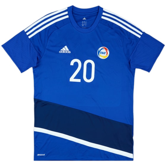 2015-17 Andorra U-21 Match Issue Away Shirt #20