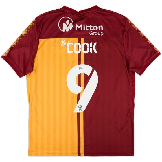 2021-22 Bradford City Away Shirt Cook #9 - 8/10 - (M)