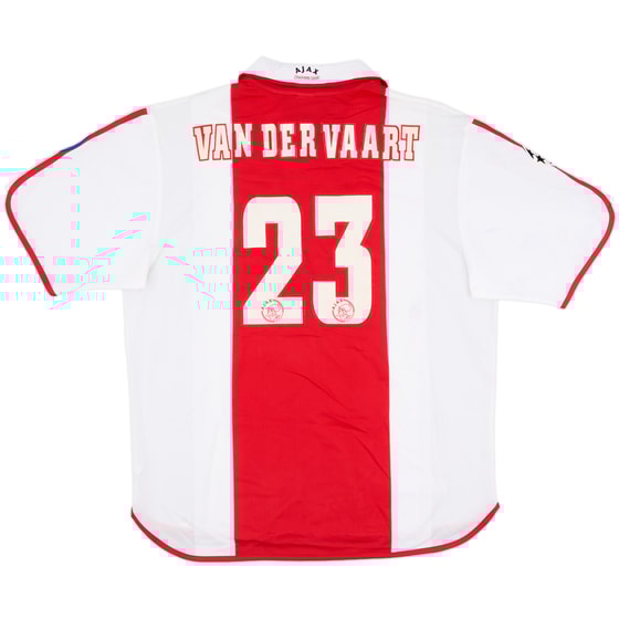 2000-01 Ajax Centenary Home Shirt Van Der Vaart #23 - 7/10 - (XXL)