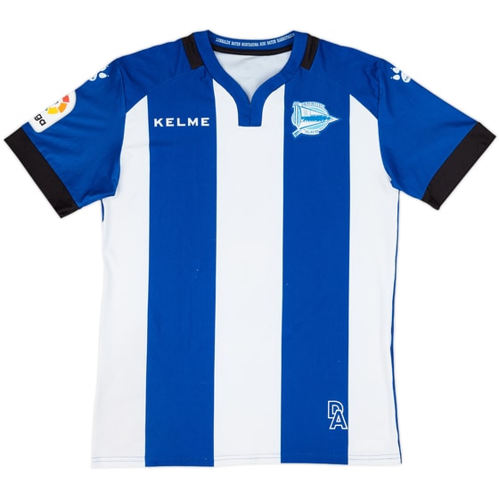 2017-18 Alaves Home Shirt - 6/10 - (L)