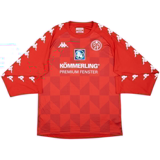 2020-21 FSV Mainz Kappa Training L/S Shirt - 8/10 - (XL)