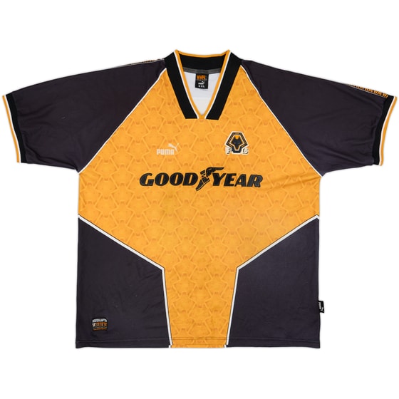 1996-98 Wolves Home Shirt - 7/10 - (XXL)