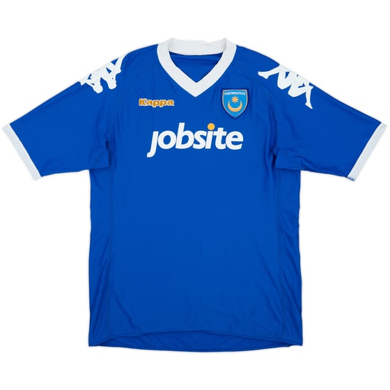 2010-11 Portsmouth Home Shirt - 7/10 - (L)