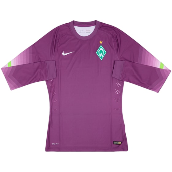 2014-15 Werder Bremen Authentic GK Shirt - 10/10 - (M)