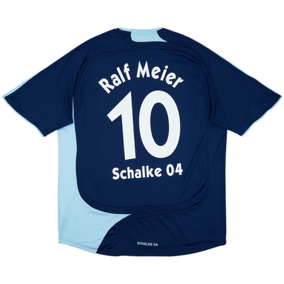 2007-08 Schalke Third Shirt Ralf Meier #10 - 6/10 - (L)