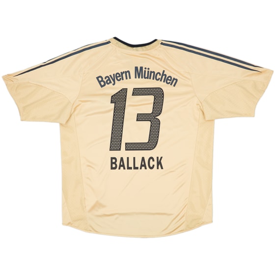 2004-05 Bayern Munich Away Shirt Ballack #13 - 8/10 - (XL)