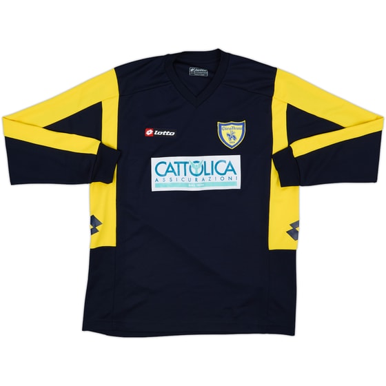 2006-07 Chievo Verona Lotto Training L/S Shirt - 6/10 - (XL)