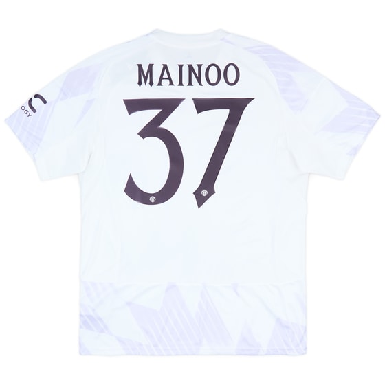 2025-26 Manchester United Away Shirt Mainoo #37