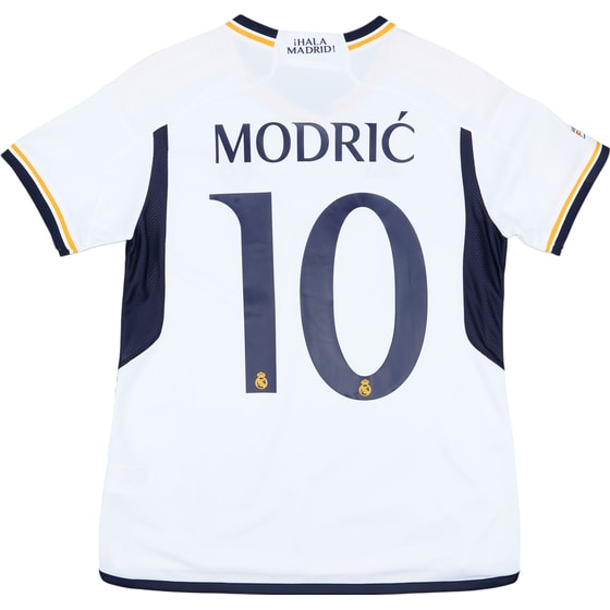 2023-24 Real Madrid Home CL Shirt Modric #10 - As New - (Women's L)