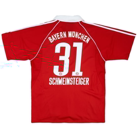 2006-07 Bayern Munich Home Shirt Schweinsteiger #31