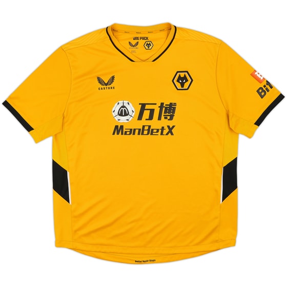 2021-22 Wolves Home Shirt - 8/10 - (XXL)