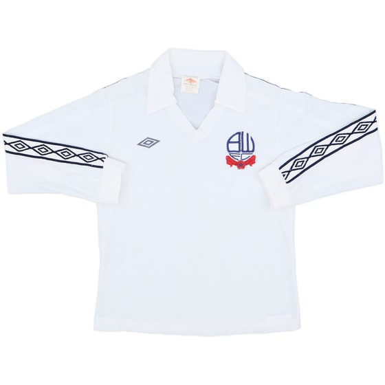 1977-81 Bolton Home L/S Shirt - 8/10 - (S)