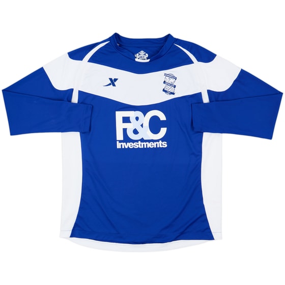2010-11 Birmingham Home L/S Shirt - 8/10 - (M)
