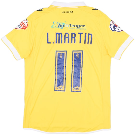 2015-16 Millwall Third Shirt L. Martin #11 - 9/10 - (S)