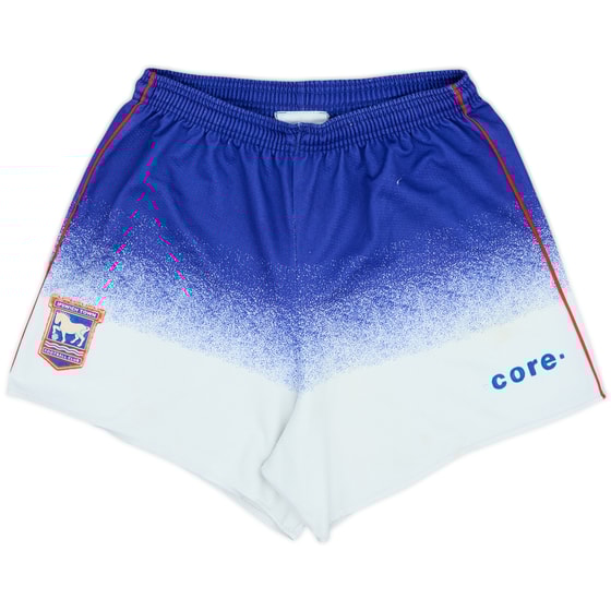 1995-96 Ipswich Home Shorts - 8/10 - (L)