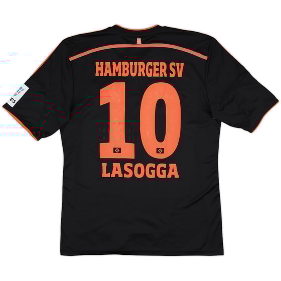 2014-15 Hamburg Away Shirt Lasogga #10 - 8/10 - (XL)