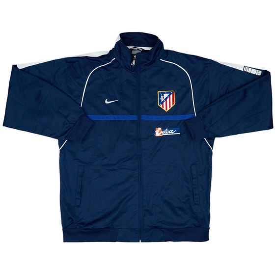 2002-03 Atletico Madrid Nike Track Jacket - 8/10 - (XL)