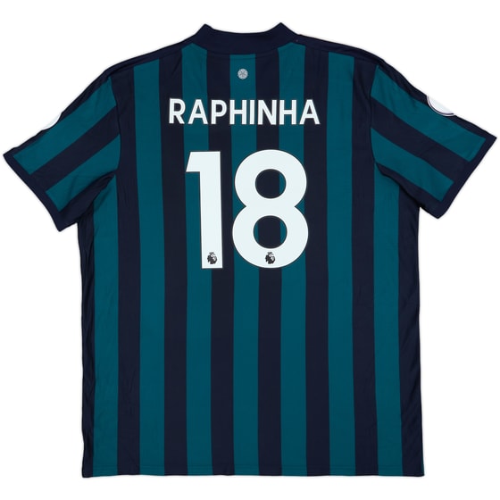 2020-21 Leeds United Away Shirt Raphinha #18 - 7/10 - (XXL)