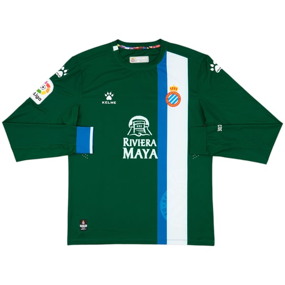 2019-20 Espanyol Away L/S Shirt - 10/10 - (L)