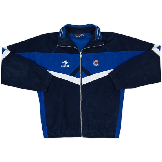1996-98 Real Sociedad Astore Track Jacket - 8/10 - (M)