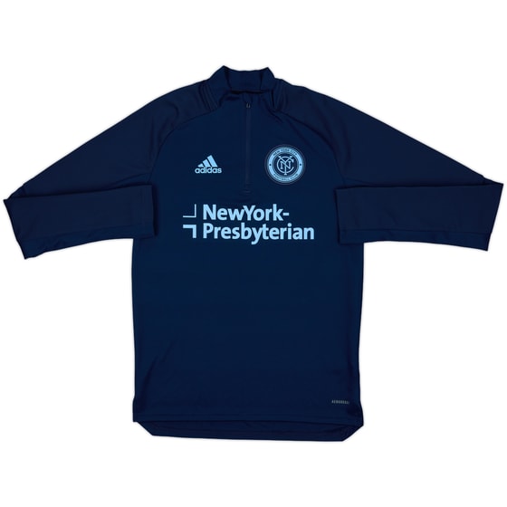 2019-20 New York City FC 1/4 Zip Track Top - 10/10 - (S)