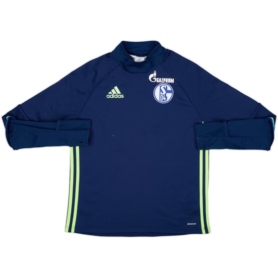 2016-17 Schalke adidas Sweat Top - 5/10 - (L.Boys)