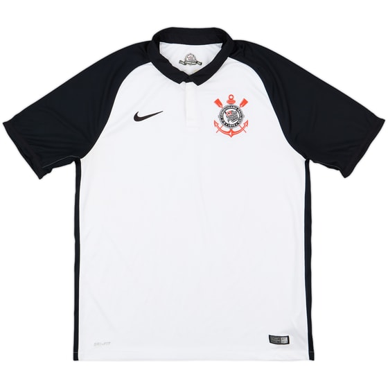 2015 Corinthians Home Shirt - 7/10 - (L)
